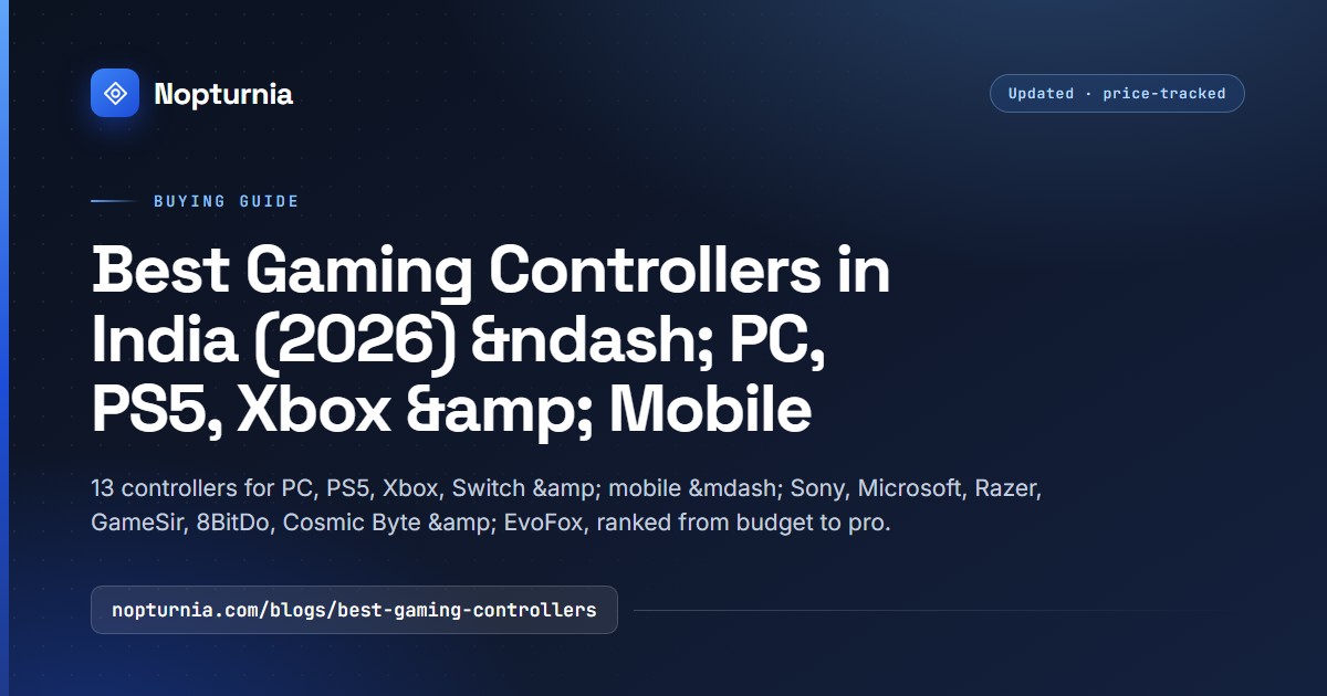 Best Gaming Controllers in India
