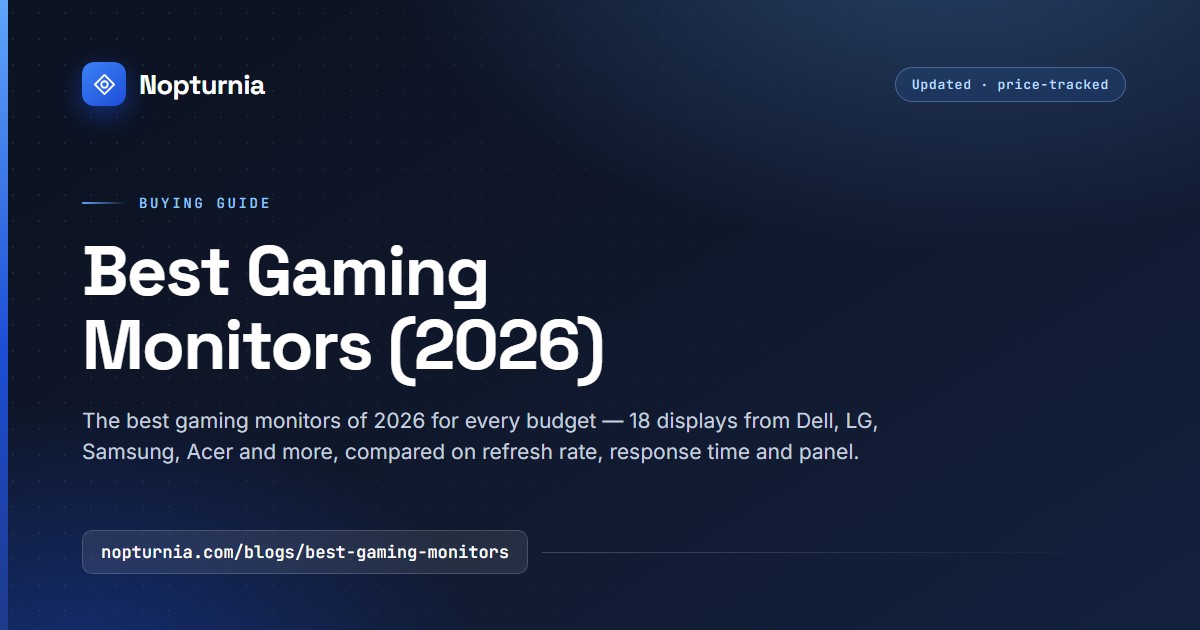 Best Gaming Monitors in India 2026