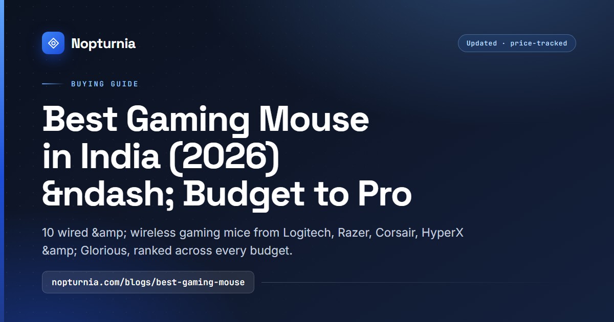 Best Gaming Mouse in India 2026